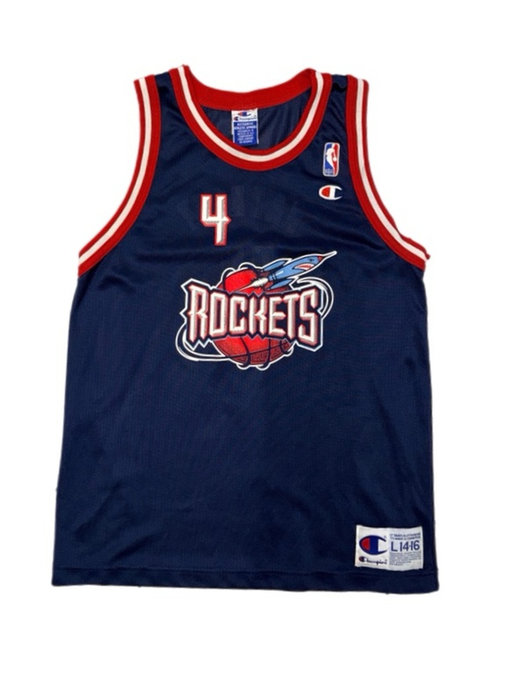Vintage Houston Rockets Charles Barkley #4 Champion youth Jersey